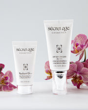 SPF 50+ Güneş Koruyucu ve Nemlendirici Set | Secret Age